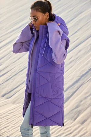 ELBSAND Bodywarmer met een capuchon