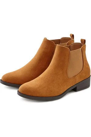 vivance collection Chelsea-boots comfortabel om in te glijden, vegan enkellaarsjes