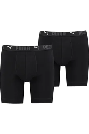 PUMA Boxershort MEN SPORT COTTON LONG BOXERS 2P (2 stuks, Set van 2)
