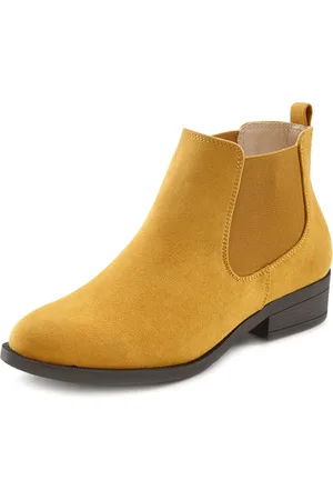 vivance collection Chelsea-boots comfortabel om in te glijden, vegan enkellaarsjes