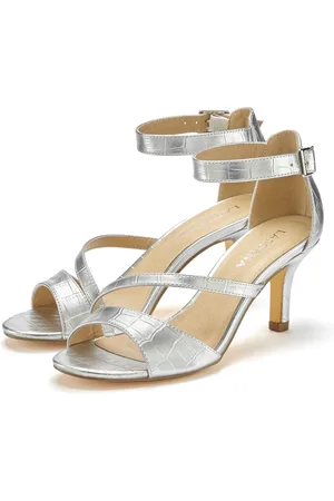 Lascana Sandaaltjes Zomerschoen High heel sandaal, bandjessandaal, zomerschoen met bandjes VEGAN