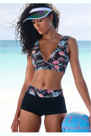 KangaROOS Bikini-hotpants Agave met bedrukte boord