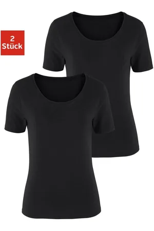 vivance collection T-shirt Elastische katoenkwaliteit (Set van 2)