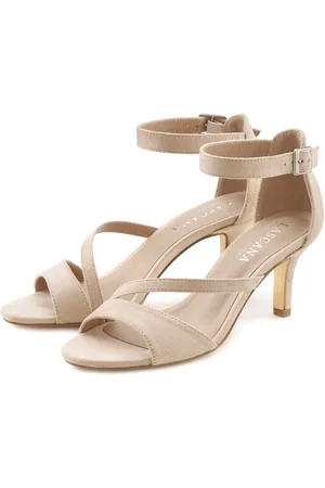 Lascana Sandaaltjes Zomerschoen High heel sandaal, bandjessandaal, zomerschoen met bandjes VEGAN