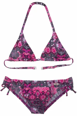 Buffalo Triangelbikini Shari Kids folklore-print