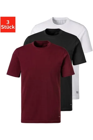 H.I.S T-shirt Onderhemd met ronde hals (Set van 3)