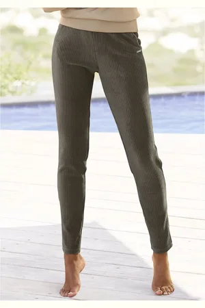 vivance collection Cordbroek zonder sluiting -Loungebroek met comfortabele boorden en brede cord structuur
