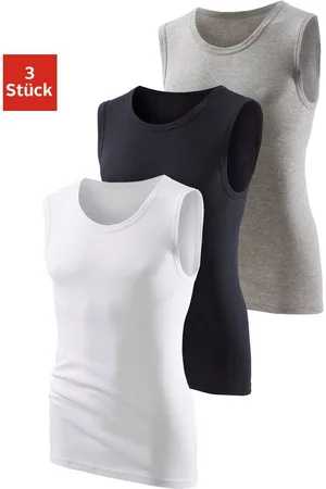 H.I.S Muscle-shirt zonder zijnaden optimale pasvorm (3-delig)