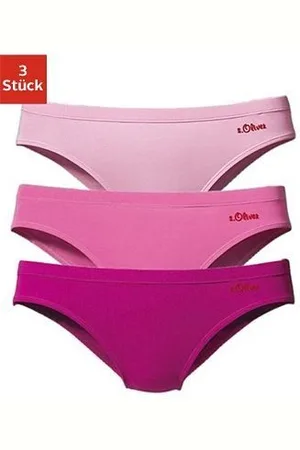 QS by s.Oliver Bikinibroekje elastische katoenkwaliteit (3 stuks)