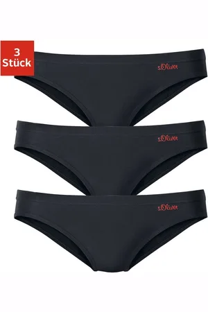 QS by s.Oliver Bikinibroekje elastische katoenkwaliteit (3 stuks)