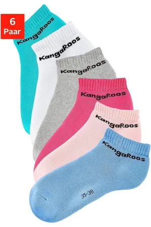 KangaROOS Sneakersokken met frotté binnenin (set, 6 paar)