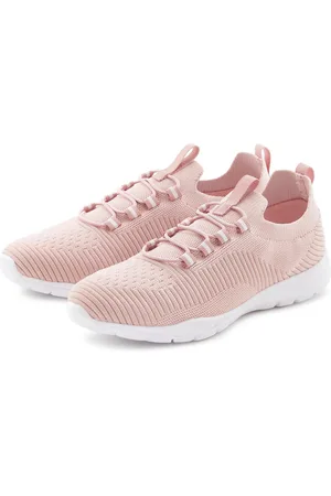 vivance collection Sneakers Slip-ins, vrijetijdsschoen, lage schoen superlicht van textiel VEGAN