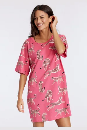 VIVANCE DREAMS Nachthemd mt animal alloverprint