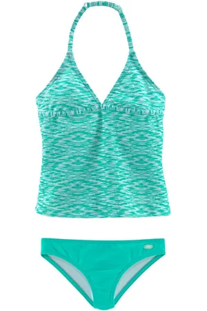 Venice Beach Tankini verstelbare banden, effen broek