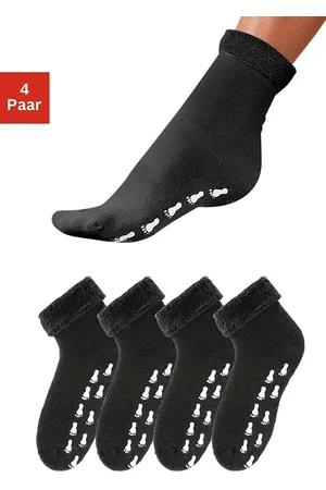Go In ABS-sokken met antislipzool en frotté (set, 4 paar)