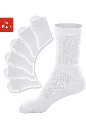 Go In Tennissokken met geribde schacht (set, 6 paar)