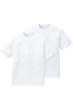 Schiesser T-shirt "Essentials" met een ronde hals (Set van 2)