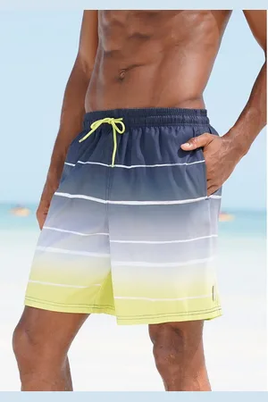 Bench Zwemshort Sunset met trendy streepverloop