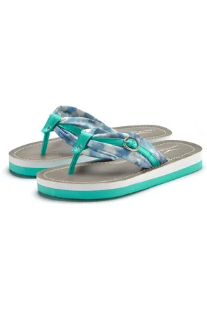 Venice Beach Badslippers Sandaal, pantoffel, badslipper, flip flop met modieuze print VEGAN