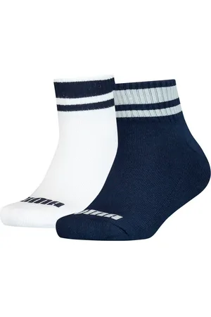 PUMA Korte sokken Clyde Junior met gestreepte boorden (2 paar)