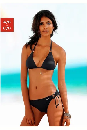Lascana Triangel-bikinitop Italy met sierringen