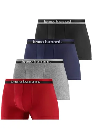 Bruno Banani Boxershort voor heren met superieure logoprint op de band (set, 4 stuks)