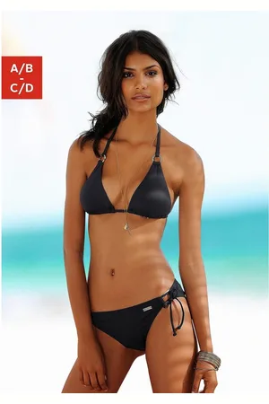 Lascana Triangel-bikinitop Italy met sierringen