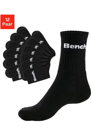 Bench Tennissokken met voetbekleding (set, 12 paar)