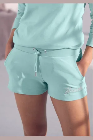 Bench Sweatshort met glanzende logo-borduurwerk, loungewear, loungepak