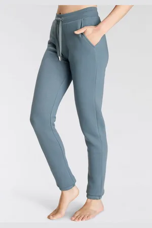 vivance collection Joggingbroek Sweatbroek van binnen zacht opgeruwd en met zijzakken