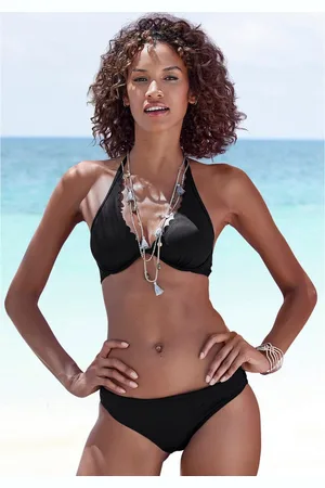 Lascana Bikinibroekje Scallop met omslagband