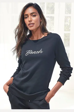 Bench Sweatshirt Loungeshirt met geborduurd logo, loungewear