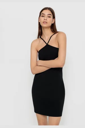 Lascana Mini-jurk van ribmateriaal