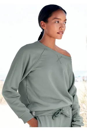 Lascana Sweatshirt Loungeshirt van biologische katoen, loungewear