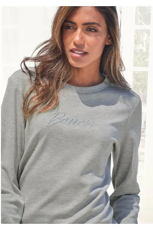 Bench Sweatshirt Loungeshirt met geborduurd logo, loungewear