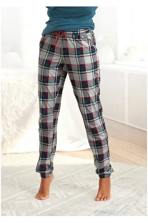 QS by s.Oliver Pyjamabroek met motief all-over en contrastkleurige koord