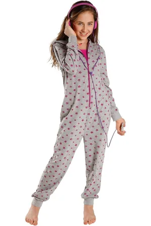 Petite Fleur Jumpsuit leuke modellerende body voor het relaxen, all-over gedessineerd