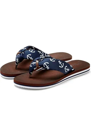Lascana Badslippers Sandaal, pantoletten, badschoen ultralicht met zacht band VEGAN