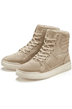 ELBSAND Sneakers Vrijetijdsschoen, lage schoen, high top van leer