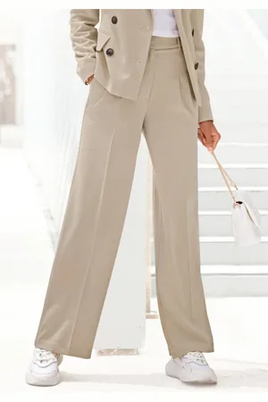 Lascana Palazzobroek in business-look, elegante pantalon met zakken