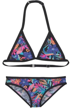 Bench Triangelbikini Pitch Kids met trendy jungle-print