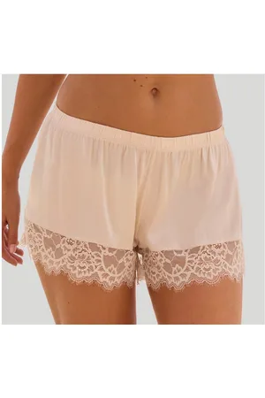 Lascana Hipster Alana in edele shorty-snit met hoog zijdepercentage