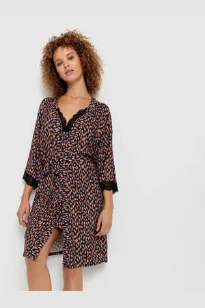 Lascana Kimono met kanten details