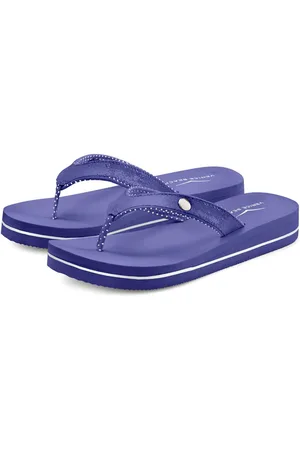 Venice Beach Badslippers Sandaal, pantoletten, badschoenen ultralicht met glitterband VEGAN