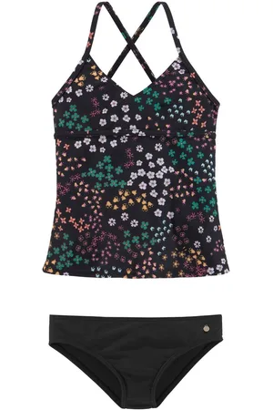 QS by s.Oliver Tankini Milly Kids met bloemenprint