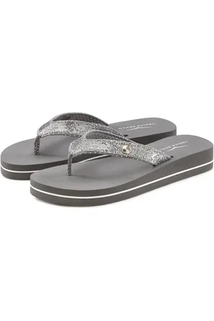 Venice Beach Badslippers Sandaal, pantoletten, badschoenen ultralicht met glitterband VEGAN