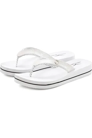 Venice Beach Badslippers Sandaal, pantoletten, badschoenen ultralicht met glitterband VEGAN