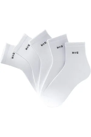 H.I.S Korte sokken met boord boven de enkel (set, 5 paar)