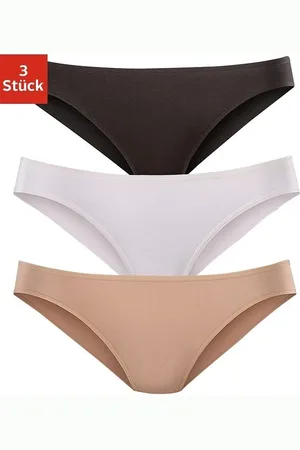 Lascana Bikinibroekje Hoogwaardige modalkwaliteit (3 stuks)