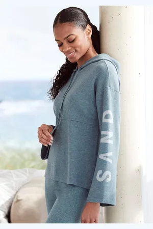 ELBSAND Hoodie Gebreide trui met ingebreid logo, loungewear